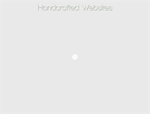 Tablet Screenshot of handcraftedwebsites.co.uk